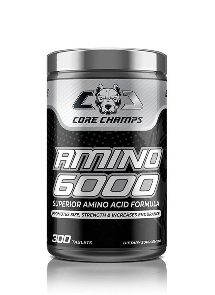 CORE CHAMPS - Amino 6000 Dietary Supplement 300 Tablets - Image 1