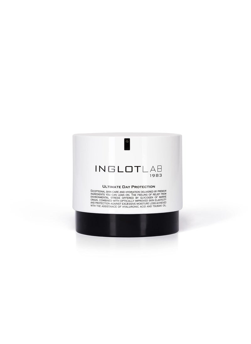 Inglot Inglot Lab Ultimate Day Protection Face Cream 50 ml 17 US FL OZ  Skin Care  Against Excessive Water Loss  Hydration  Regeneration and Revitalization 