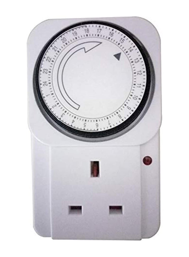 RACO 24-Hour ProgRAMme Plug In Timer - Image 1