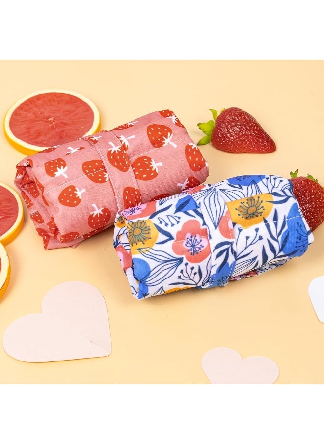 ALVA - ALVABABY 2pcs Cloth Diaper Wet Dry Bags Waterproof Reusable with Two Zippered Pockets Travel Beach Pool Daycare Soiled Baby Items Yoga Gym Bag for Swimsuits or Wet Clothes - Image 1
