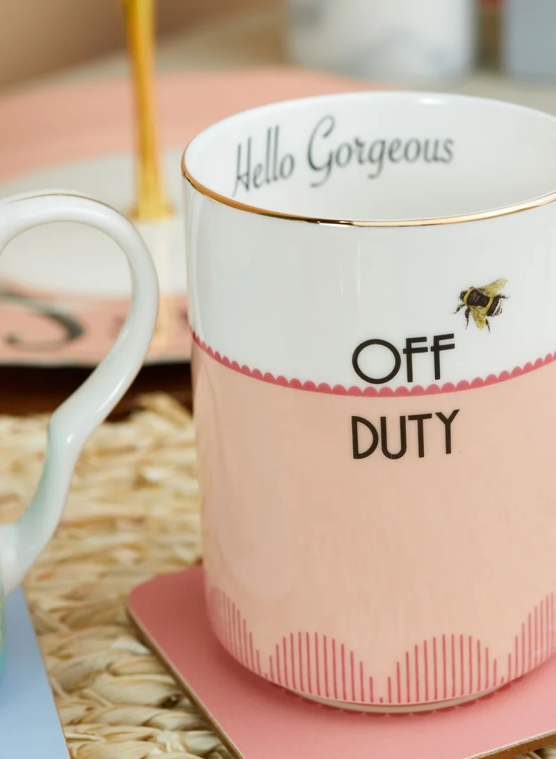 YVONNE ELLEN 2 Bonjour & Happy Hour Mug Set