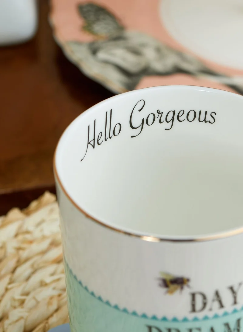 YVONNE ELLEN 2 Bonjour & Happy Hour Mug Set