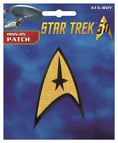 Ata-Boy Star Trek Command Insignia Patch Patch, Iron On Patches - Gifts & Merchandise - Image 2