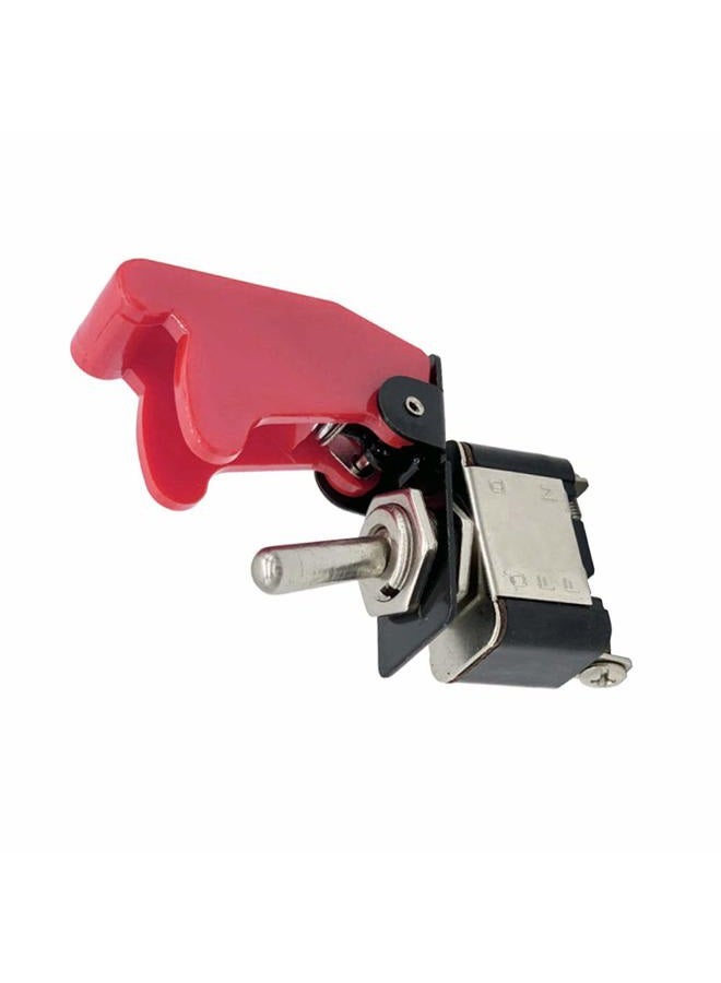 ESUPPORT 12V 20A Red Cover Rocker Toggle Switch SPST ON/OFF Car 2Pin Blue CXCP212C - Image 4