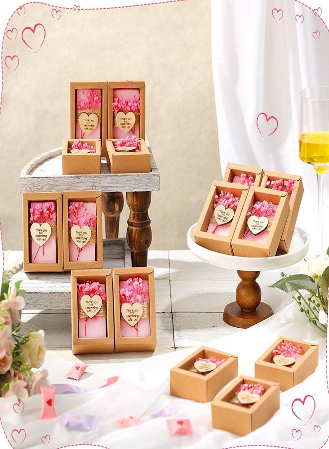 Demissle 30 Pcs Handmade Scented Soap Wedding Party Favors Gifts Bridal Shower Baby Shower Natural Soap Favors for Guests in Bulk for Wedding Souvenirs Engagement Party(Pink) - Image 4