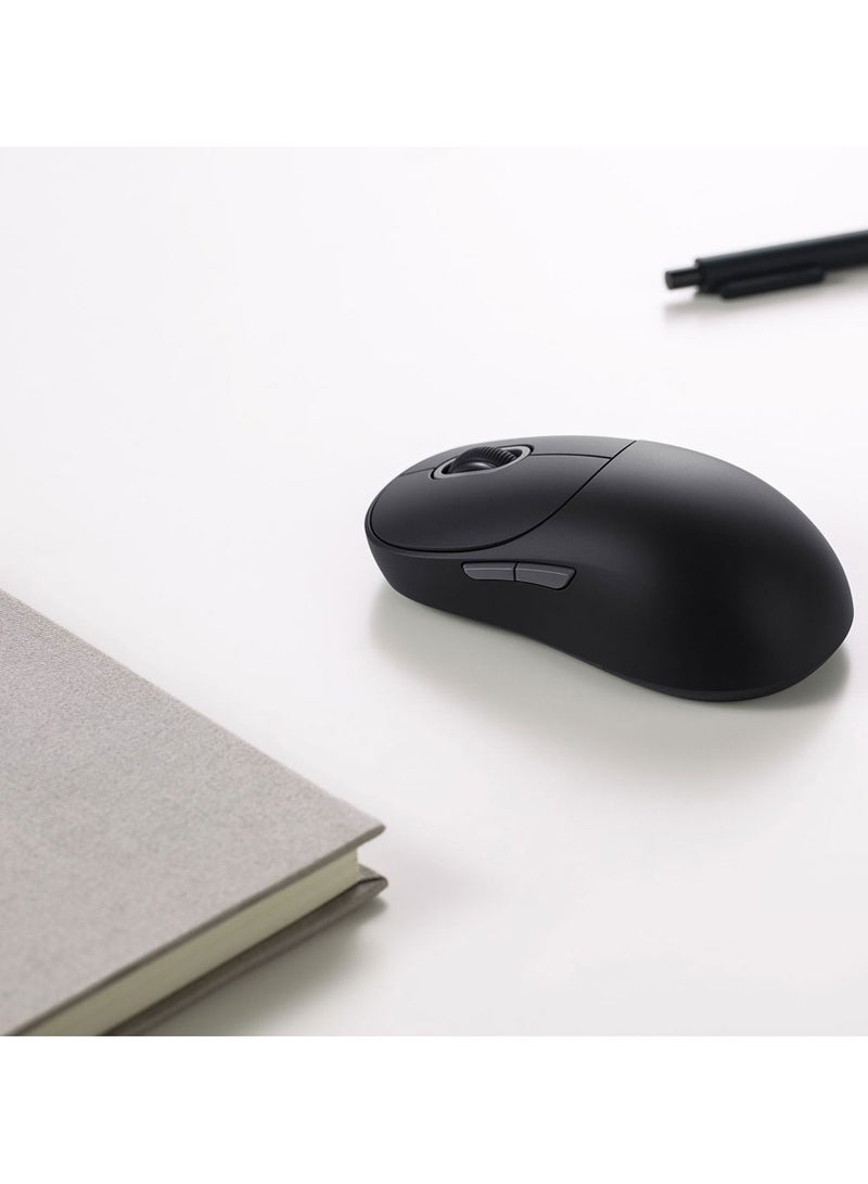 Xiaomi Wireless Mouse 3, Dual 2.4GHz and Bluetooth, Silent Click, Multi-Device Compatible, Black black - Image 5