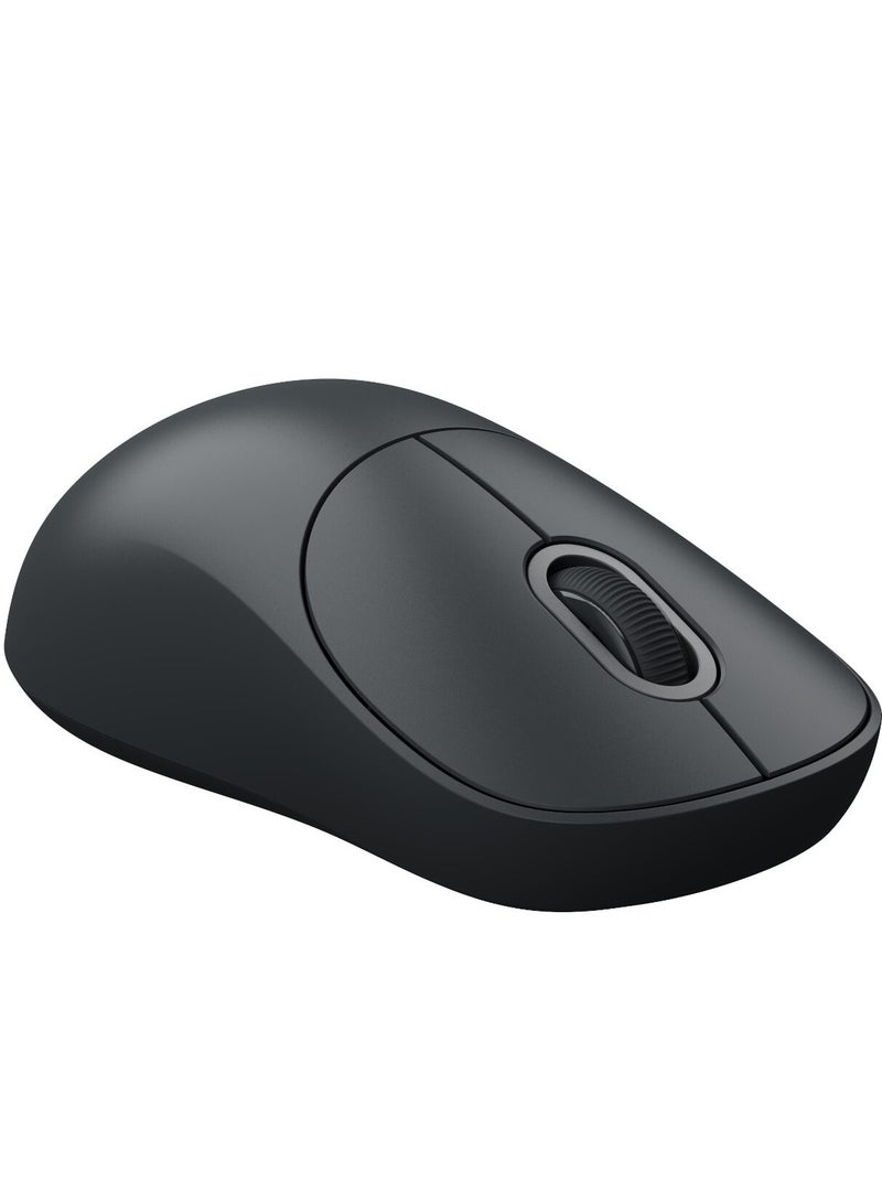 Xiaomi Wireless Mouse 3, Dual 2.4GHz and Bluetooth, Silent Click, Multi-Device Compatible, Black black - Image 3