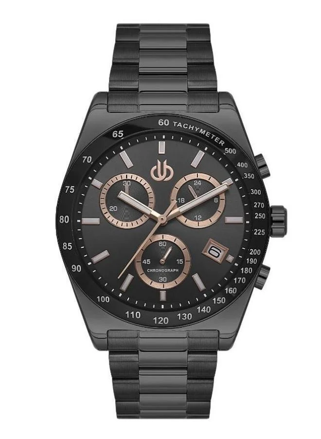 BIGOTTI Bigotti - Raffinato Men Watch | Stainless SteelBrass Case | Analog | Round Dial | Mineral Glass | Japanese Quartz | Water Resistant 50 Meters