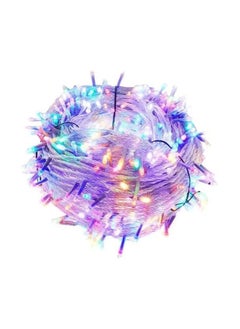 VIO 100 LED String Lights for Indoor and Outdoor Colored Festive Fairy Lights Plug In Twinkle Lights for Trees Rooms Wedding Birthday Eid Diwali Decorations Multicolor  - Image 1