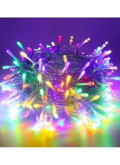 VIO 100 LED String Lights for Indoor and Outdoor Colored Festive Fairy Lights Plug In Twinkle Lights for Trees Rooms Wedding Birthday Eid Diwali Decorations Multicolor  - Image 5