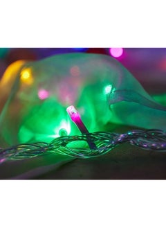 VIO 100 LED String Lights for Indoor and Outdoor Colored Festive Fairy Lights Plug In Twinkle Lights for Trees Rooms Wedding Birthday Eid Diwali Decorations Multicolor  - Image 4