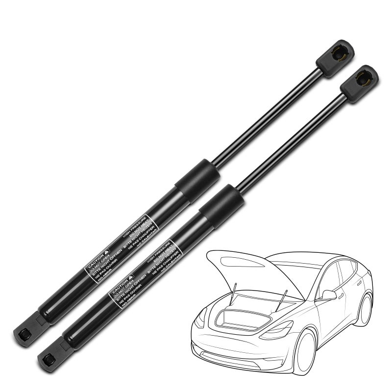 YHTAUTO Set of 2 Hood Bonnet Lift Support Gas Spring Struts Replacement for Ford Explorer 20022010 Explorer Sport Trac 20072010 - Image 2