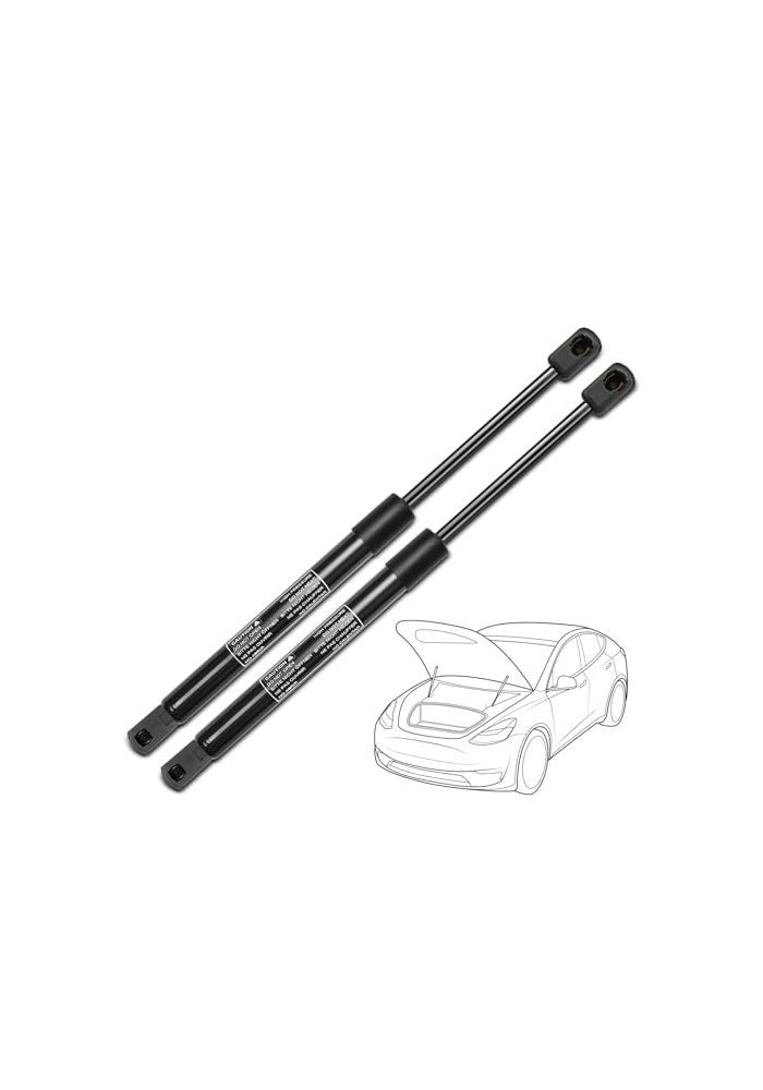 YHTAUTO Set of 2 Hood Bonnet Lift Support Gas Spring Struts Replacement for Ford Explorer 20022010 Explorer Sport Trac 20072010 - Image 1