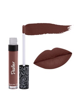 DAZLLER Dazller All Day Lipcolour | Ultra-intense matte | Light-weight | Brown Liquid Lipstick for Women | Smudge-proof + Non-transfer | Up to 8hr stay | DLC025 Hazelnut Cup - 6g  - Image 1