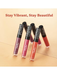 DAZLLER Dazller All Day Lipcolour | Ultra-intense matte | Light-weight | Brown Liquid Lipstick for Women | Smudge-proof + Non-transfer | Up to 8hr stay | DLC025 Hazelnut Cup - 6g  - Image 3