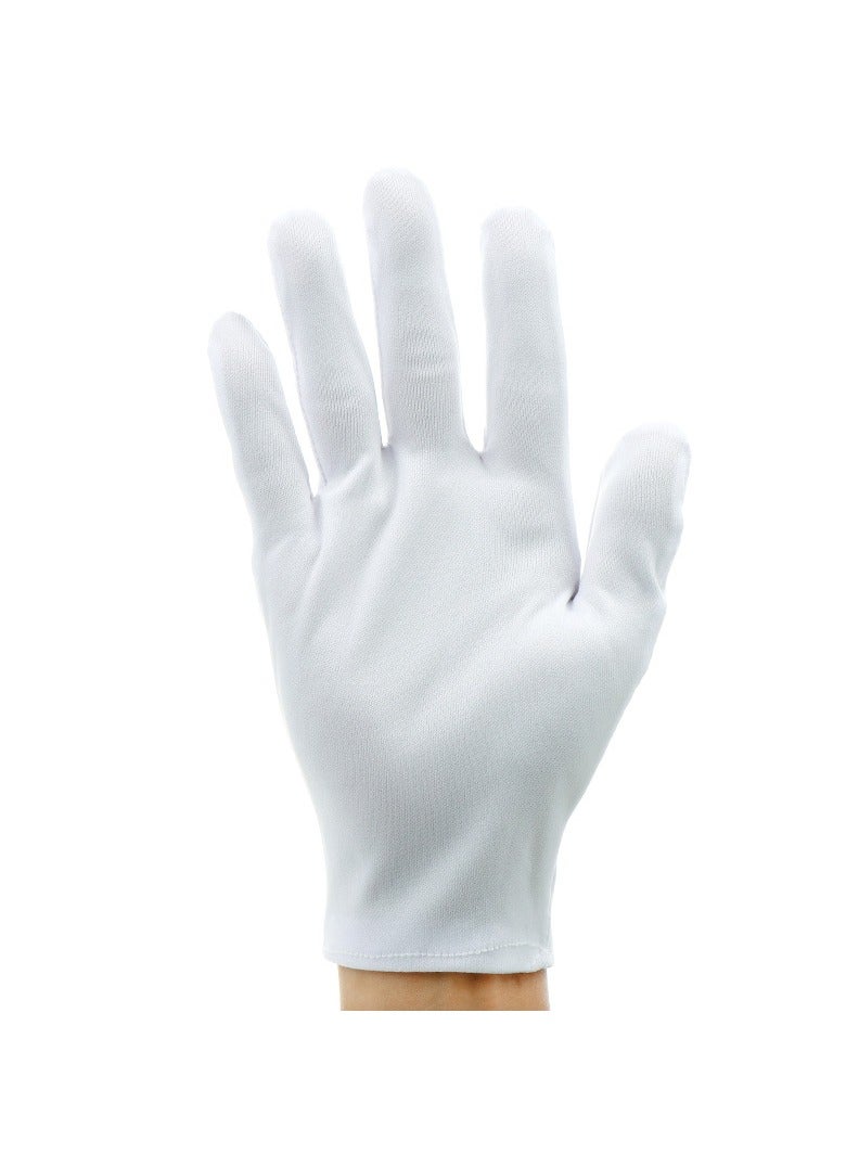 12 Pairs Cotton Gloves Stretchable Lining Gloves Set  - Image 2
