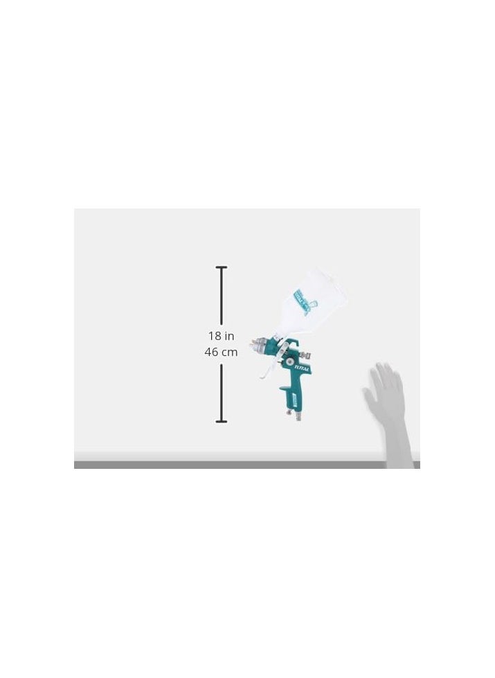 TOTAL - TAT10601 600CC Inverted Doco Spray Gun - Image 1