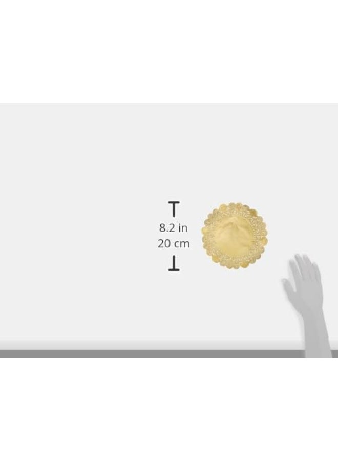 Hotpack Gold Round Paper Doilies 7.5 Inch, 50 Pieces - Image 2