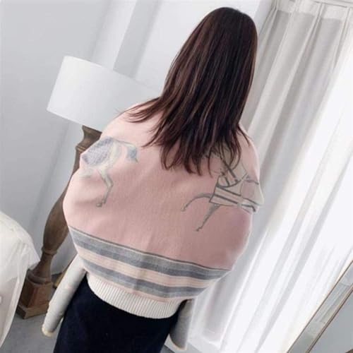 EXTREE Scarfs for Women Pashmina Silky Shawl Wrap for Evening Dressing Blanket Open Front Poncho Cape - Image 3