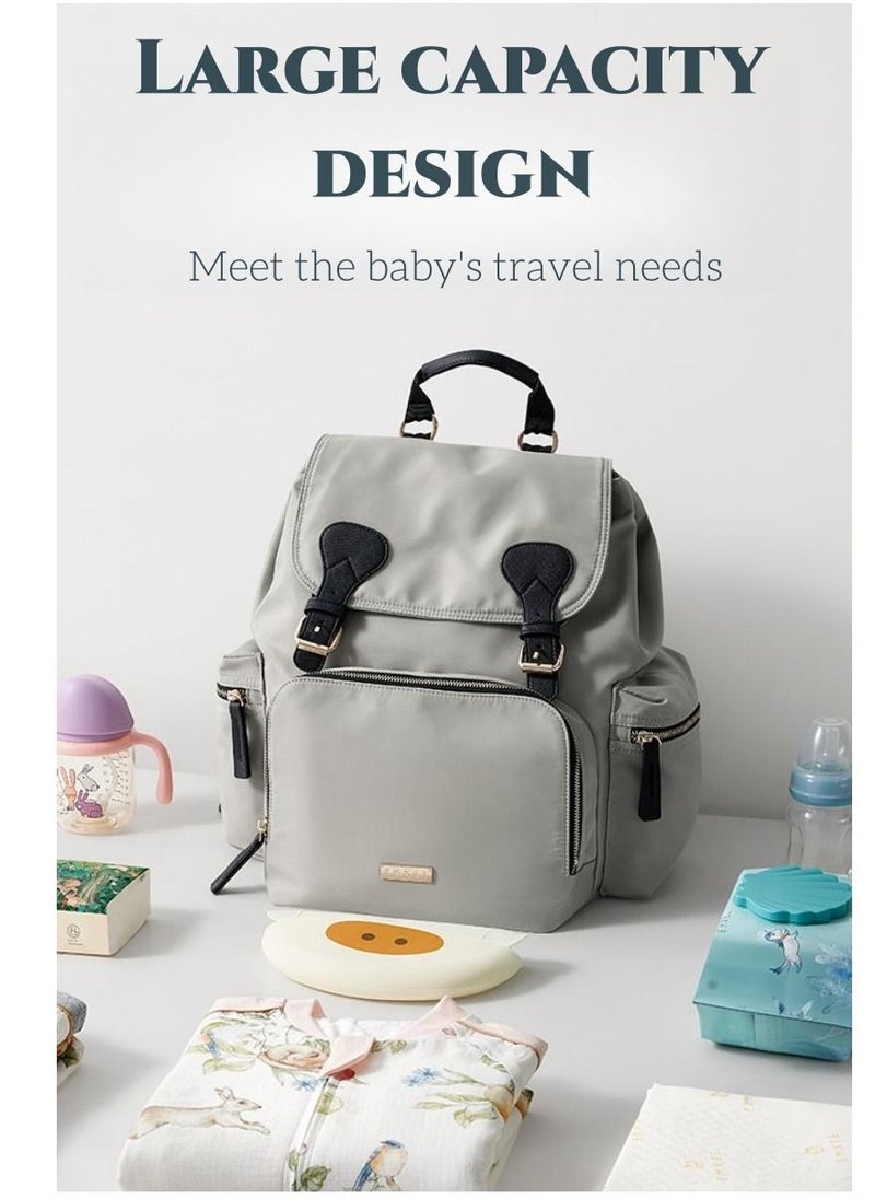 EMXEE - Diaper Bag Backpack, Multifunction Travel Back Pack Maternity Baby Changing Bags for Mom and Dad, Large Capacity, Waterproof and Stylish - Image 1