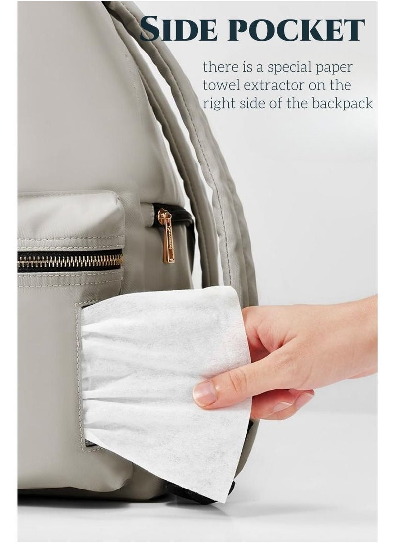 EMXEE - Diaper Bag Backpack, Multifunction Travel Back Pack Maternity Baby Changing Bags for Mom and Dad, Large Capacity, Waterproof and Stylish - Image 1
