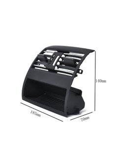 NIBEMINENT Rear Console Grill Dash AC Air Vent For BMW 5 Series  - Image 4
