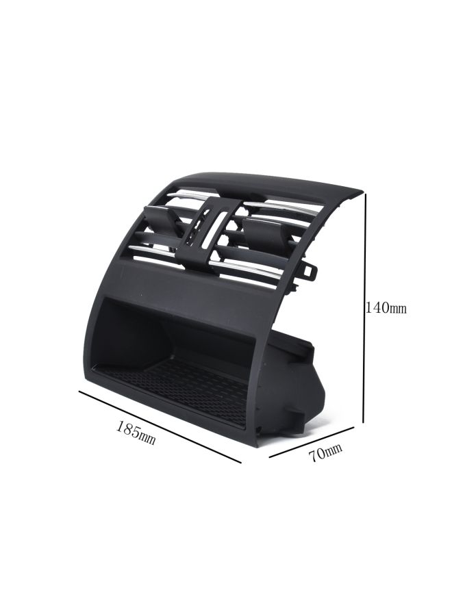 NIBEMINENT Rear Console Grill Dash AC Air Vent For BMW 5 Series - Image 4