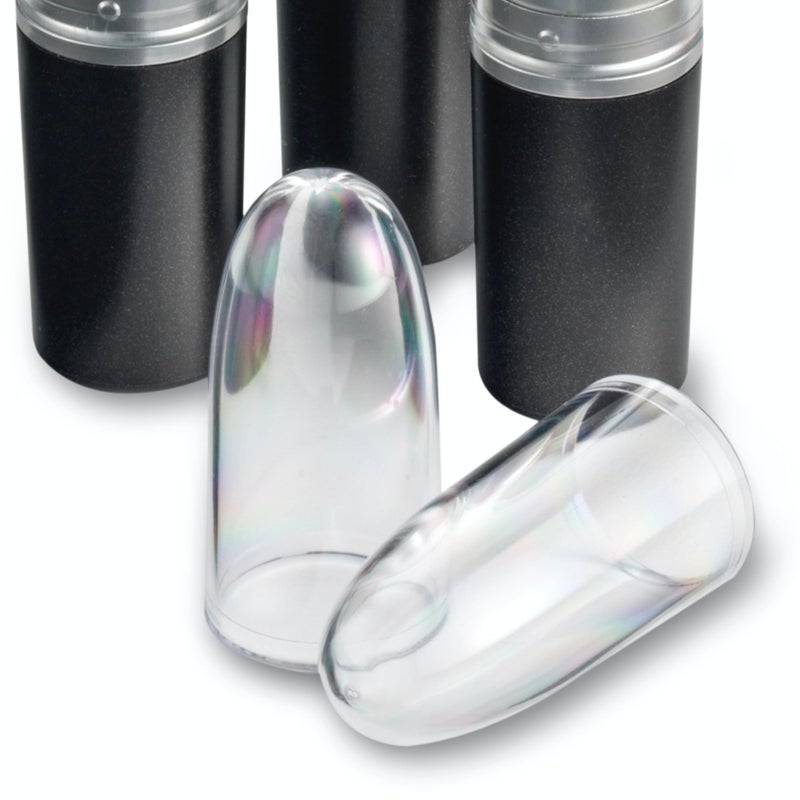 BY ALEGORY byAlegory Clear Lipstick Caps For MAC - Replaces Original Cap To See Your Favorite Lipstick Color Easily (12 Count) - Image 2