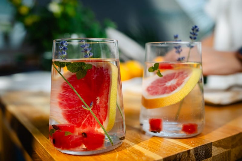KROSNO Water Glasses | Set of 6 | 16.6 fl oz | Water Drinks Juices | Infinity Collection | Elegant design | Lead-free Glass | Home Restaurants Parties | Dishwasher safe | Gift Idea | Made in EU - Image 5