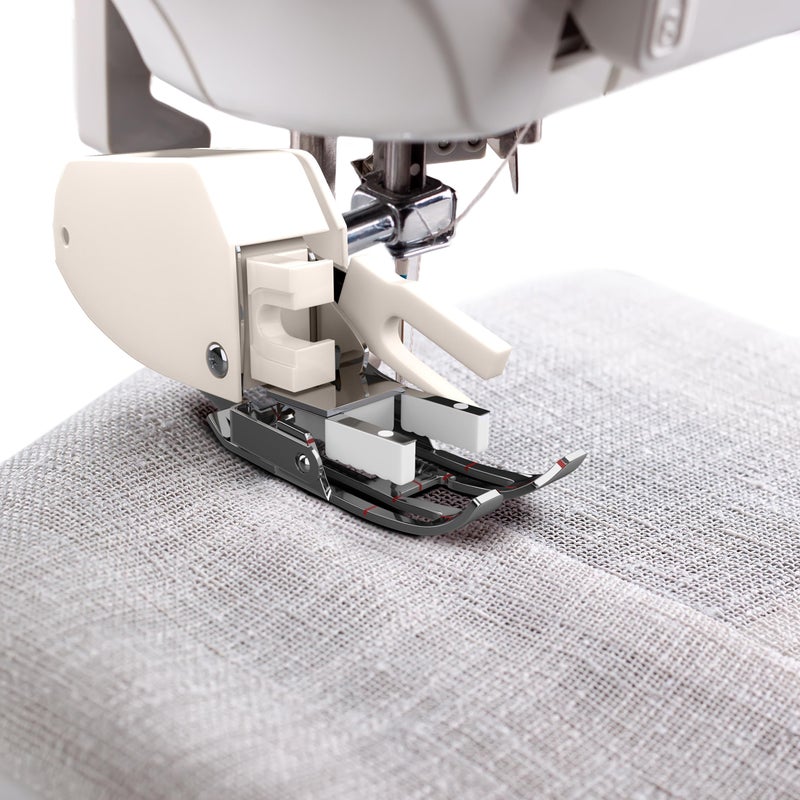 Sewphee Open Toe Walking Foot with Guide â€“ Compatible with Brother Sewing Machine, 7mm Low Shank Attachment, Bonus 1/4 Inch Quilting Foot - Image 4