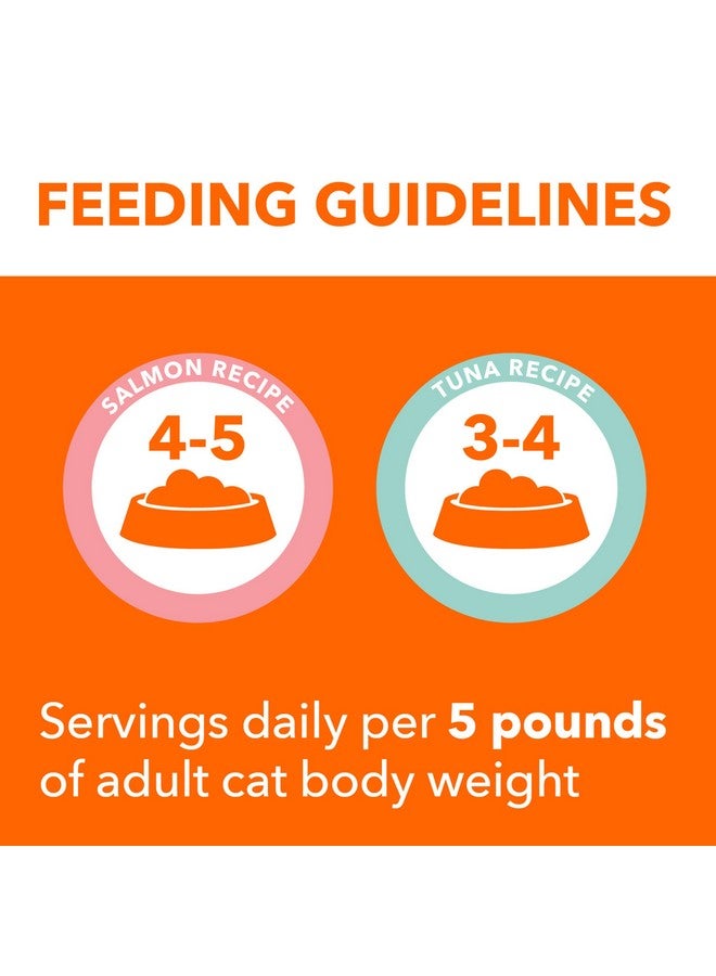 IAMS PERFECT PORTIONS Indoor Adult Grain Free Wet Cat Food Cuts in Gravy Variety Pack, Tuna Recipe and Salmon Recipe, (12) 2.6 oz. Easy Peel Twin-Pack Trays - Image 4