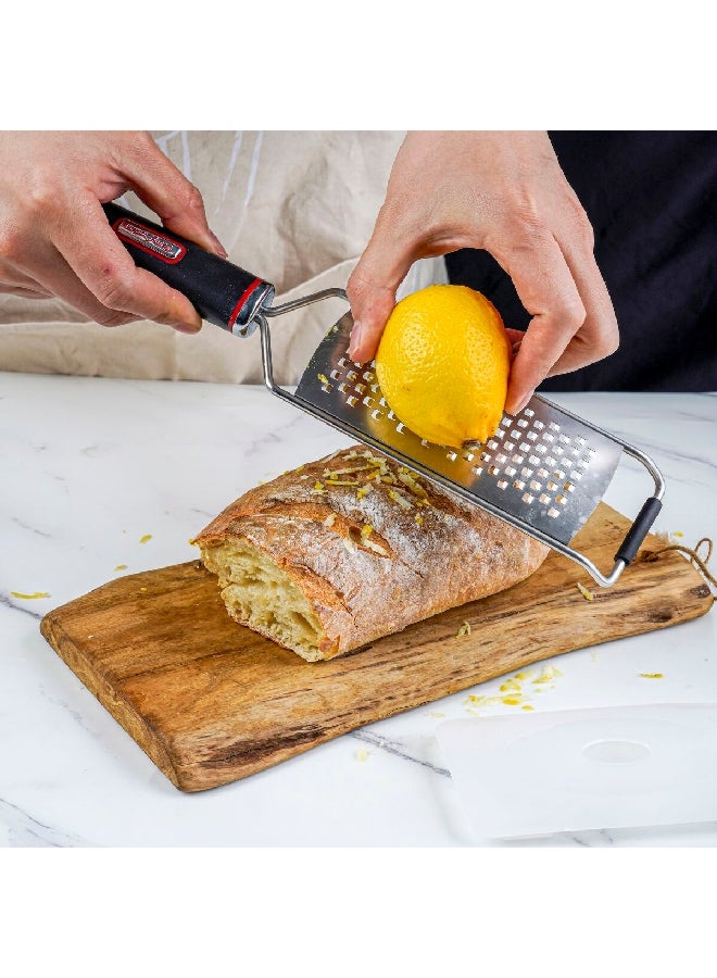 بيتي كروكر BC4021 مبشرة ستانلس ستيل متعددة الاستخدامات عالية الجودة مع مقبض من المطاط الحراري فضي وأسود 48.5 × 6.5 × 22 سم - Image 3