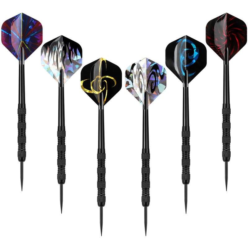 Accmor Metal Tip Darts, Steel Tip Darts, 18 Grams Professional Metal Darts, Darts Metal Tip Set, Metal Darts for Dartboard, 18 pcs ï»¿ - Image 2