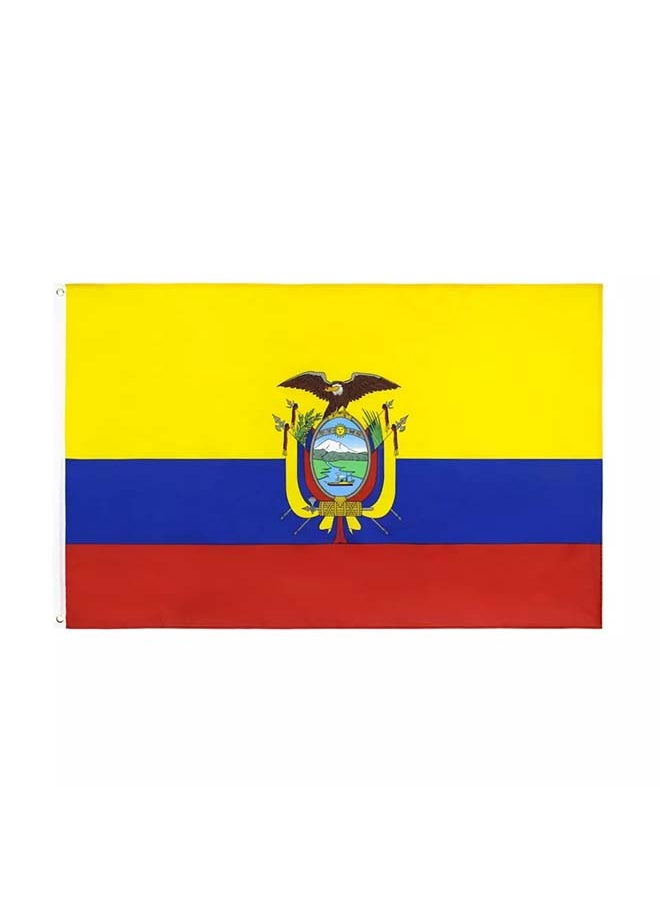 THE BABA Ecuador Flag 120X180Cm 4X6Ft  - Image 1