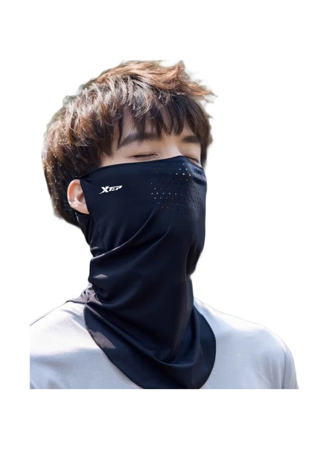 XTEP Sun Protection Face Mask, Cycling Ice Silk Face Cover, Neck Gaiter, Magic Headband, Windproof And Dustproof, For Men And Women, Cycling, Mountain Climbing, Fishing Equipment - Image 1