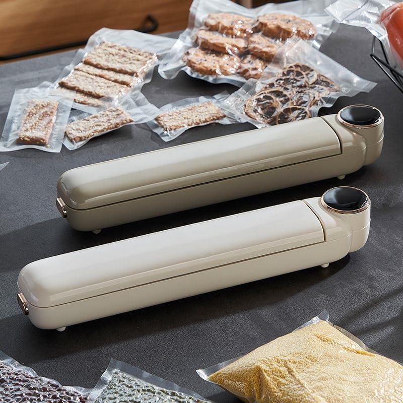 SHOPOBOX NEW 2 in1 Electric Vacuum Sealer for Food Storage Home Automatic Packing Sealing Machine Household Kitchen Fresh Keeping food sealer Dry Moist Air sealing LC801 - Image 2
