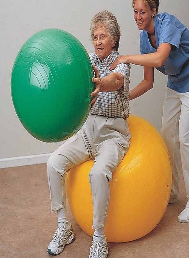 BRUSHFINCH Gym Therapy Ball, Mini Workout Core Ball, 75 cm Exercise Pilates, Yoga, Workout, Bender, Core Training and Physical Therapy, Improves Balance - Multi. - Image 3