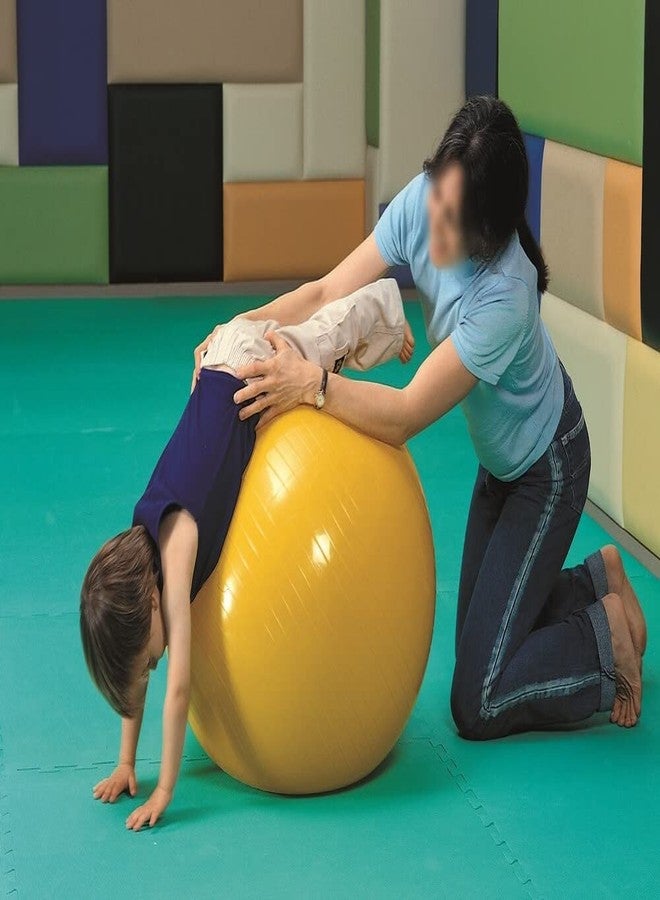 BRUSHFINCH Gym Therapy Ball, Mini Workout Core Ball, 75 cm Exercise Pilates, Yoga, Workout, Bender, Core Training and Physical Therapy, Improves Balance - Multi. - Image 5