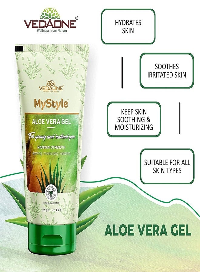 Vedaone MyStyle Aloe Vera Gel Multipurpose For Body, Hair & Skin 100g, Pack of 1 - Image 4