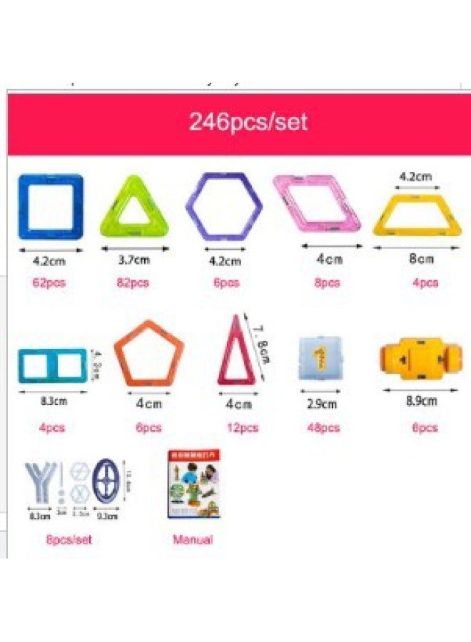 31 Transparent Mini Magnetic Film Mini Children's Magnetic Film Set Puzzle Varied Photo Toy