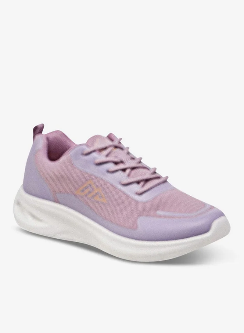 Oaklan by Shoexpress Textured Sports Shoes with Lace-Up Closure