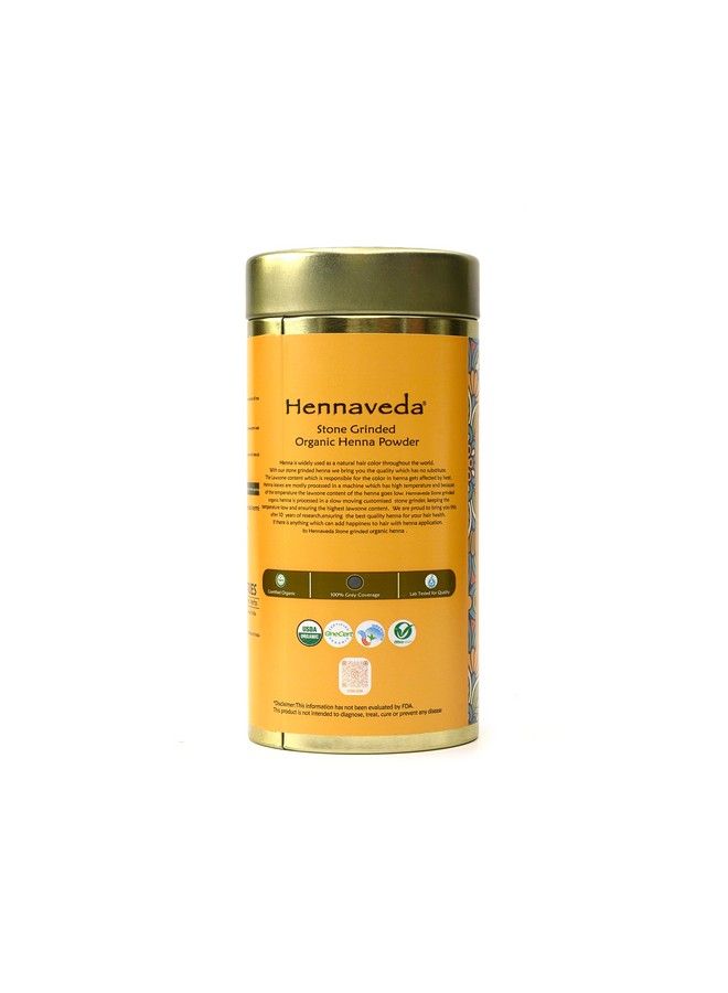 Hennaveda Stone Grinded Organic Powder (100G) - Image 4