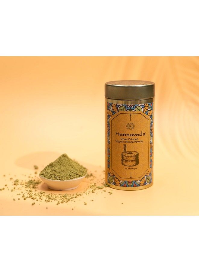 Hennaveda Stone Grinded Organic Powder (100G) - Image 5