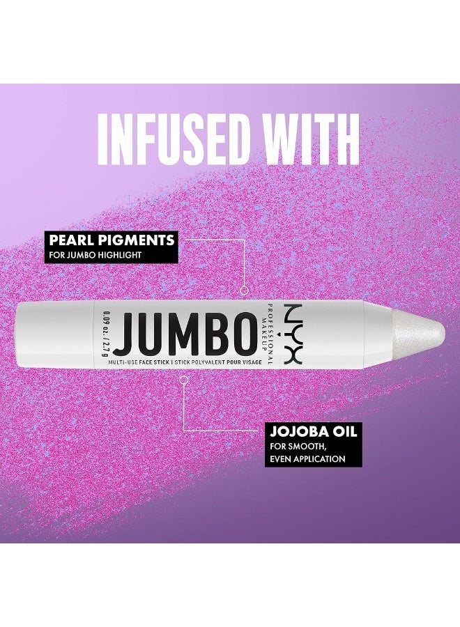 NYX PROFESSIONAL MAKEUP Jumbo Multi-Use Face Highlighter Stick - Vanilla Ice Cream - Image 2