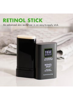 tiege hanley Tiege Hanley Retinol Stick for Men - Anti-Aging Retinol Stick with Hyaluronic Acid & Niacinamide for Fine Lines, Dark Circles, & Wrinkles - Firms Skin & Improves Collagen Production  - Image 2