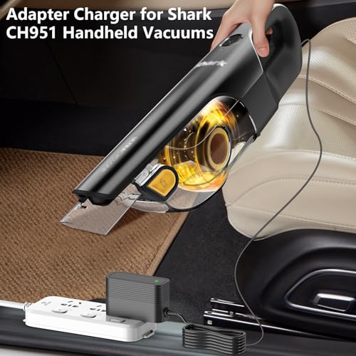 VOJSALDR Charger for Shark CH950 CH951 UltraCyclone Pro Cordless Handheld Vacuum Compatible with Shark CH950C CH951C CH955 CH963AMZ Handheld Vacuum Cleaner Charging Cord Adapter - Image 2