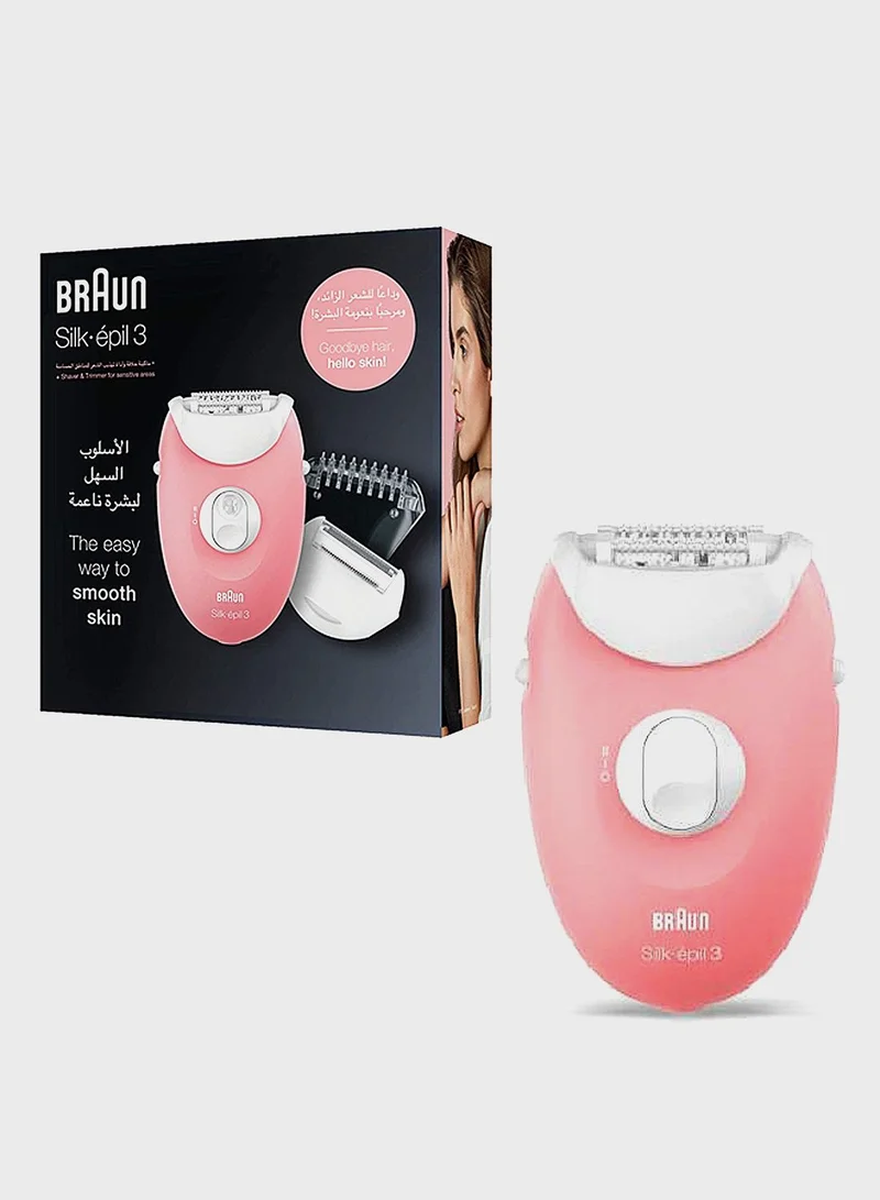 BRAUN Silk-Ã©Pil 3 Se 3440 Epilator Light