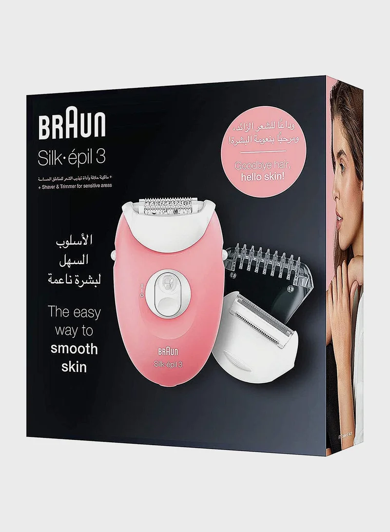 BRAUN Silk-Ã©Pil 3 Se 3440 Epilator Light