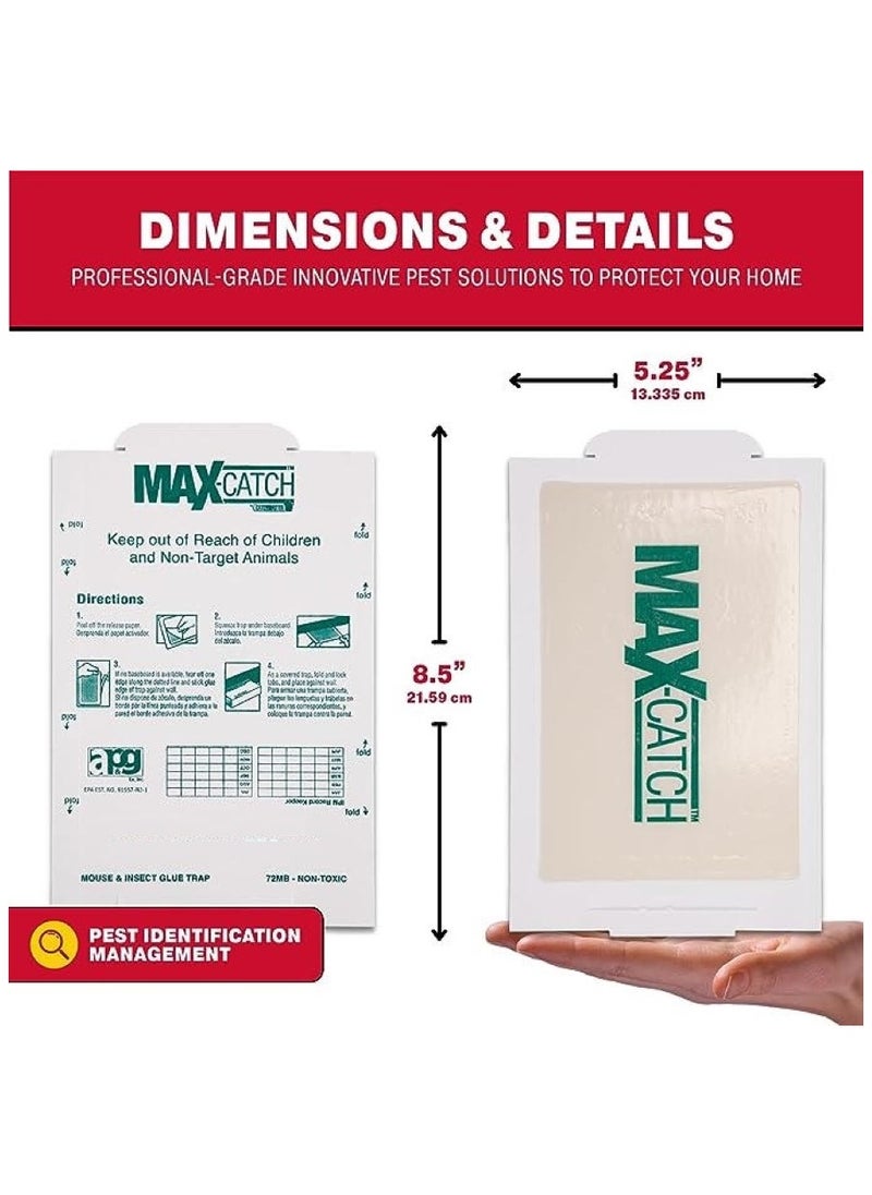 Max-Catch Mouse And Insect Trap 6 Piece