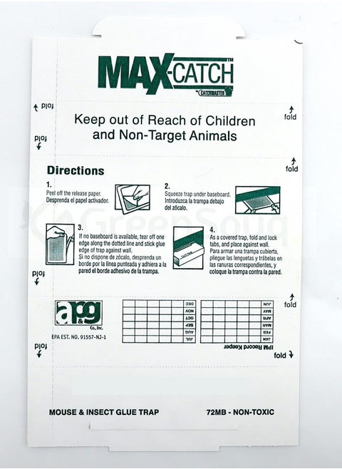 Max-Catch Mouse And Insect Trap 6 Piece